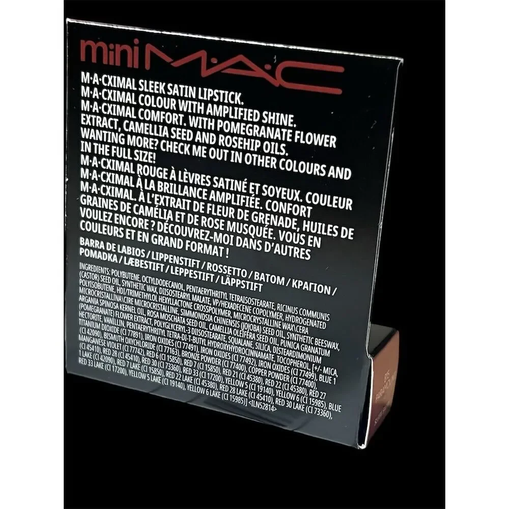 MAC Stack Mascara Travel Size Volumizing Infinite Build